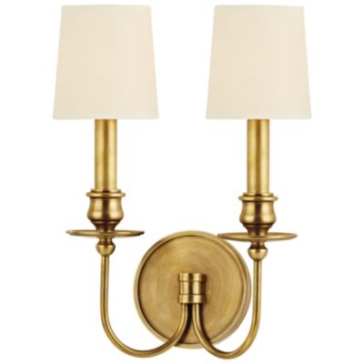 Cohasset 2-Light Wall Sconce by Hudson Valley Lighting - Starlight Lighting USA and Canada